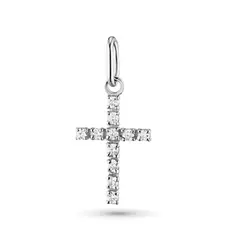 Подвеска из белого золота с бриллиантом э0901пд02180100