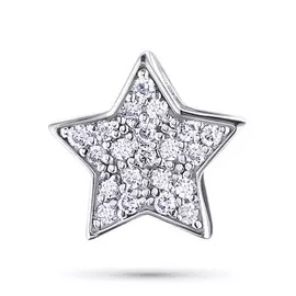 Подвеска из белого золота с бриллиантом э0901пд02181500