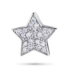 Подвеска из белого золота с бриллиантом э0901пд02181500