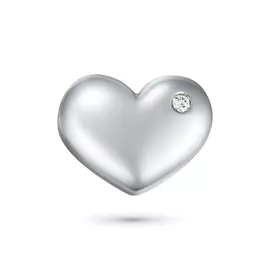 Подвеска из белого золота с бриллиантом э0901пд02188700