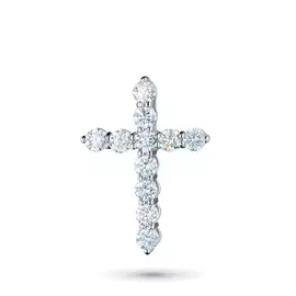 Подвеска из белого золота с бриллиантом э0901пд02210953