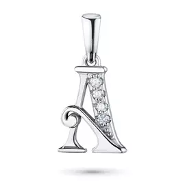 Подвеска из белого золота с бриллиантом э0901пд02211019