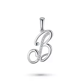 Подвеска из белого золота с бриллиантом э0901пд02211028