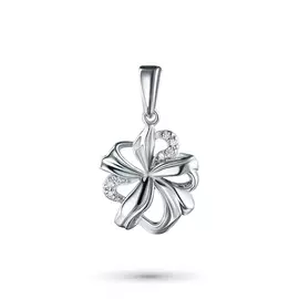 Подвеска из белого золота с бриллиантами э0901пд02211034
