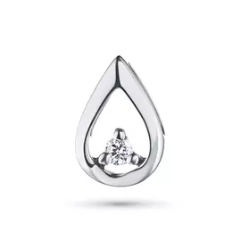 Подвеска из белого золота с бриллиантом э0901пд03152300