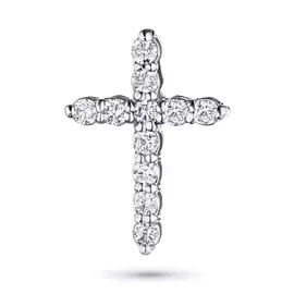 Подвеска из белого золота с бриллиантом э0901пд04170300