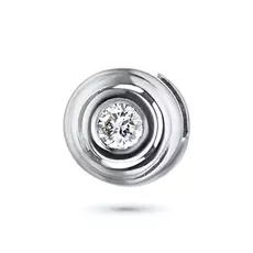 Подвеска из белого золота с бриллиантом э0901пд04175900