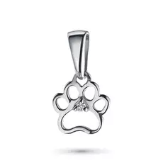 Подвеска из белого золота с бриллиантом э0901пд04200824