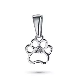 Подвеска из белого золота с бриллиантом э0901пд04200824