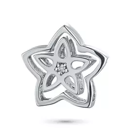 Подвеска из белого золота с бриллиантом э0901пд04201108