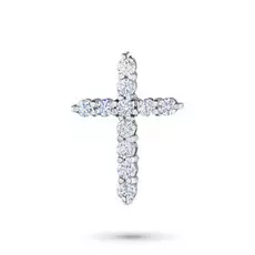 Подвеска из белого золота с бриллиантом э0901пд04201166