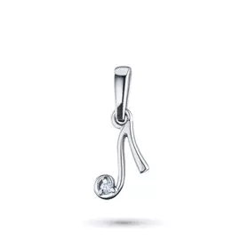 Подвеска из белого золота с бриллиантом э0901пд04201233