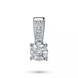 Подвеска из белого золота с бриллиантами э0901пд04201809