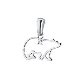 Подвеска из белого золота с бриллиантом э0901пд04202725