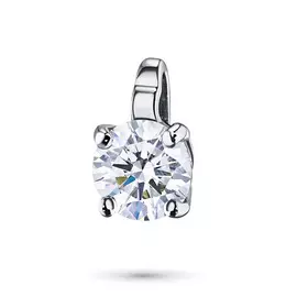 Подвеска из белого золота с бриллиантом э0901пд04202858