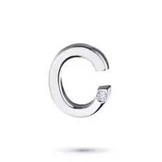 Подвеска из белого золота с бриллиантом э0901пд04202908