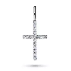 Подвеска из белого золота с бриллиантом э0901пд05101200