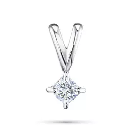 Подвеска из белого золота с бриллиантом э0901пд05151900