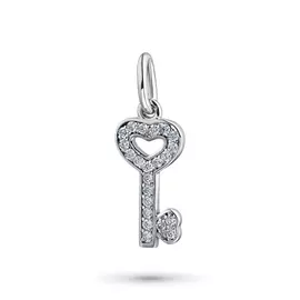 Подвеска из белого золота с бриллиантом э0901пд05174800