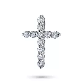 Подвеска из белого золота с бриллиантом э0901пд06162500