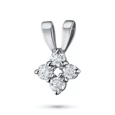 Подвеска из белого золота с бриллиантом э0901пд06173900