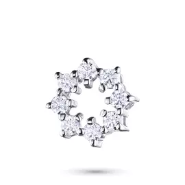 Подвеска из белого золота с бриллиантом э0901пд06174100