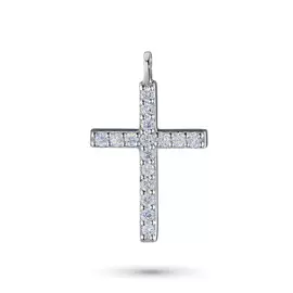 Подвеска из белого золота с бриллиантом э0901пд06181100