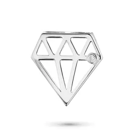 Подвеска из белого золота с бриллиантом э0901пд07172100