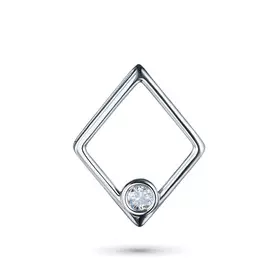 Подвеска из белого золота с бриллиантом э0901пд07210873