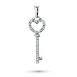 Подвеска из белого золота с бриллиантами э0901пд08182000