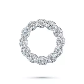 Подвеска из белого золота с бриллиантом э0901пд09210006