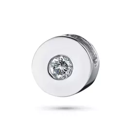 Подвеска из белого золота с бриллиантом э0901пд10153000