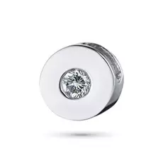 Подвеска из белого золота с бриллиантом э0901пд10153000