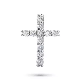 Подвеска из белого золота с бриллиантом э0901пд11159100