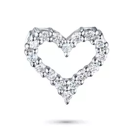 Подвеска из белого золота с бриллиантом э0901пд11200102