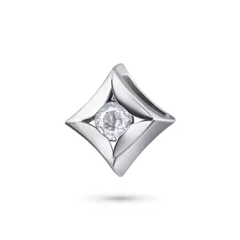 Подвеска из белого золота с бриллиантом э4001пд07152700