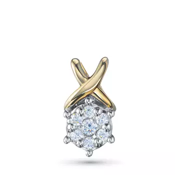 Подвеска из комбинированного золота э4812пд02203650