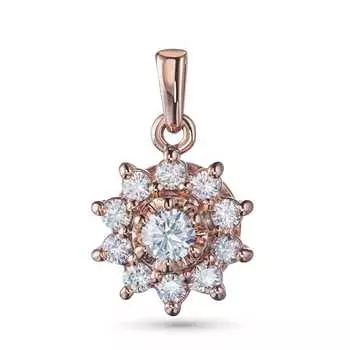 Подвеска из красного золота э0212пд04202940_white