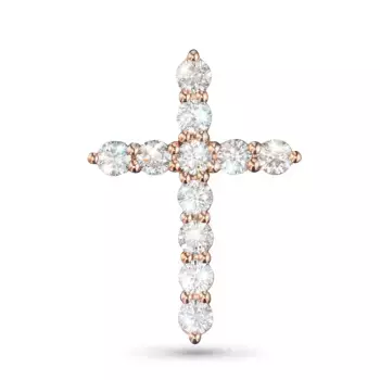 Подвеска из красного золота э0212пд07180600