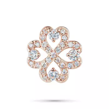 Подвеска из красного золота э0212пд12200013