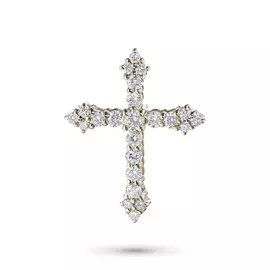 Подвеска из красного золота с бриллиантами э0201пд02185900