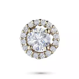 Подвеска из красного золота с бриллиантами э0201пд03182000