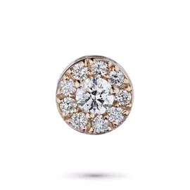 Подвеска из красного золота с бриллиантами э0201пд04182500