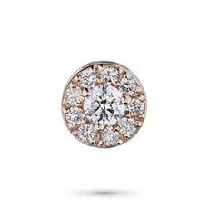 Подвеска из красного золота с бриллиантами э0201пд04182500