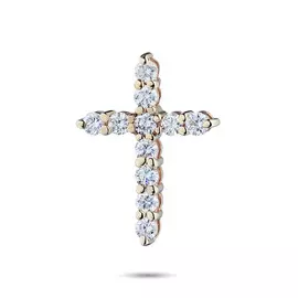 Подвеска из красного золота с бриллиантами э0201пд04201166