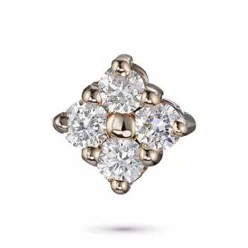 Подвеска из красного золота с бриллиантами э0201пд06168200