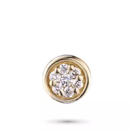 Подвеска из красного золота с бриллиантами э0201пд12152700