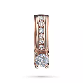 Подвеска из красного золота с бриллиантами э0201пд12190140