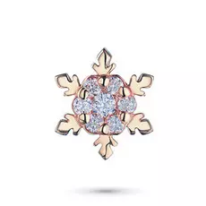 Подвеска из красного золота с бриллиантами э02п071691