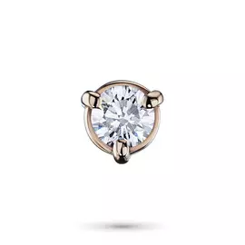 Подвеска из красного золота с бриллиантом э0201пд02151200